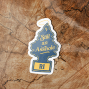 State & Provinces Assholes Sticker