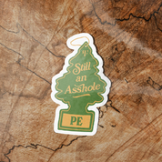State & Provinces Assholes Sticker