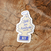 State & Provinces Assholes Sticker