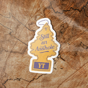 State & Provinces Assholes Sticker