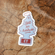 State & Provinces Assholes Sticker