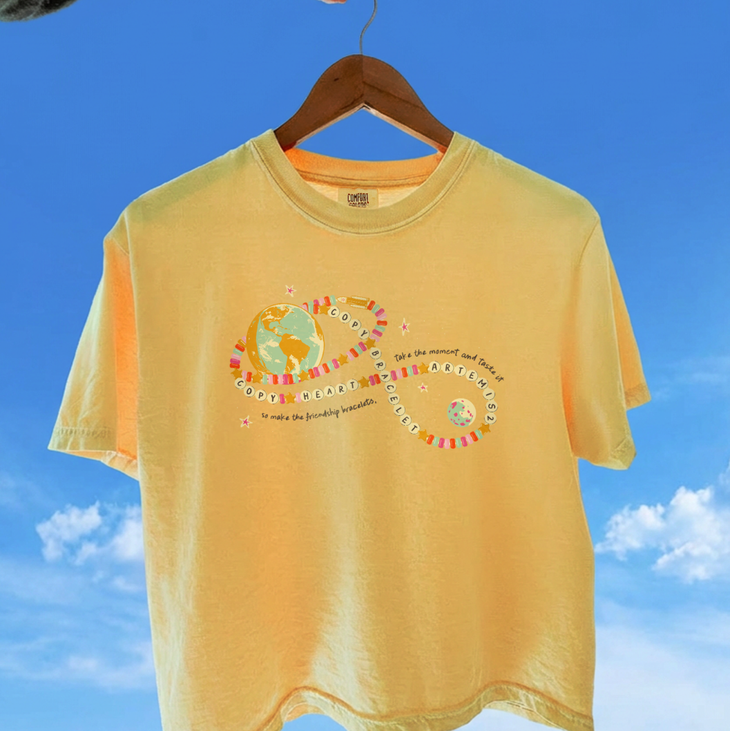 Copy Heart, Copy Bracelet Crop Top