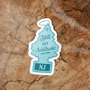 State & Provinces Assholes Sticker