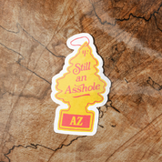 State & Provinces Assholes Sticker