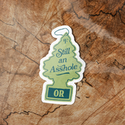 State & Provinces Assholes Sticker