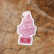 State & Provinces Assholes Sticker