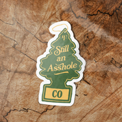 State & Provinces Assholes Sticker