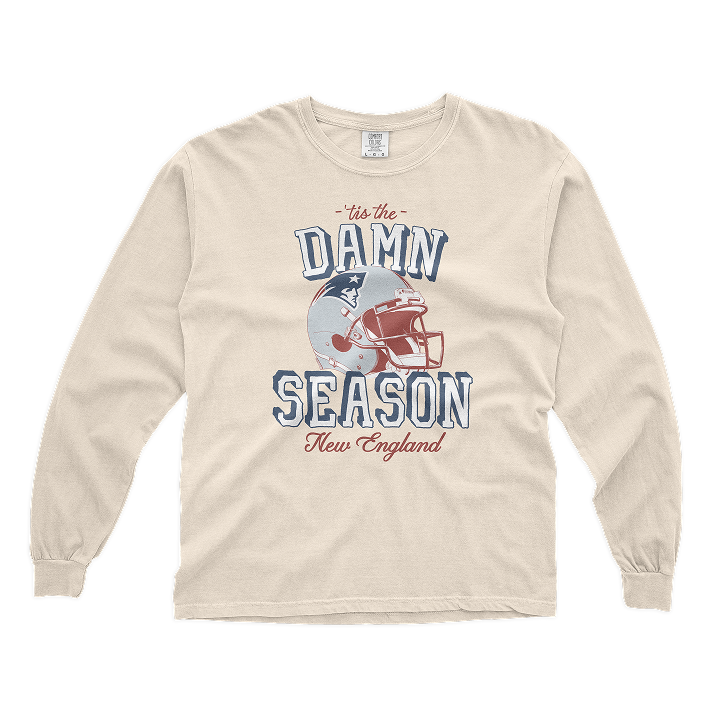 Tis the Damn New England Long-Sleeve Tee
