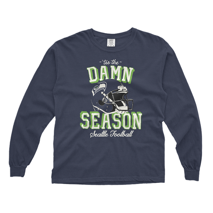 Tis the Damn Seattle Long-Sleeve Tee