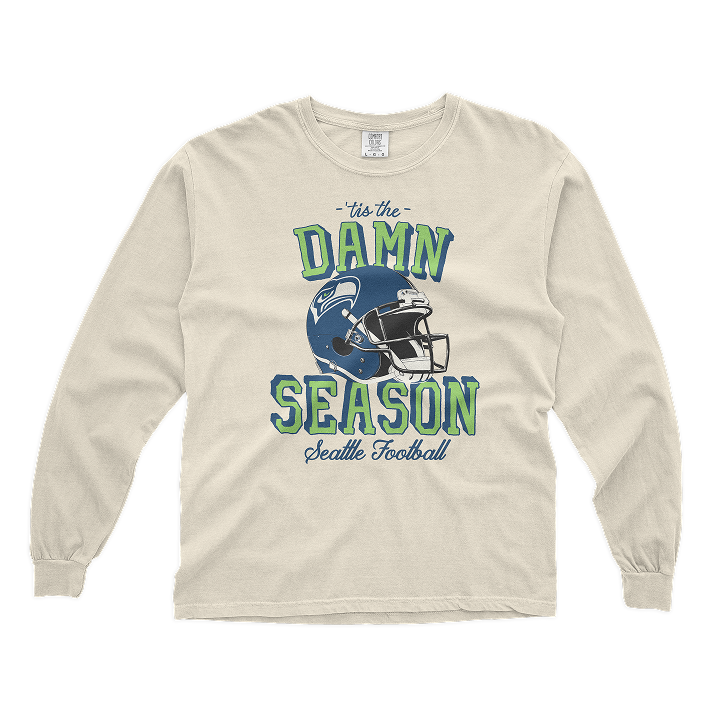 Tis the Damn Seattle Long-Sleeve Tee