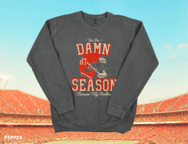'Tis the Damn Season Kansas City Crewneck