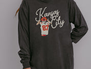 Kansas City Heart Hands Long Sleeve Tee