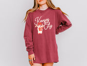 Kansas City Heart Hands Long Sleeve Tee