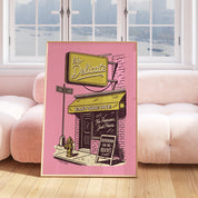 Pink It's Delicate Poster