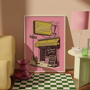Pink It's Delicate Poster