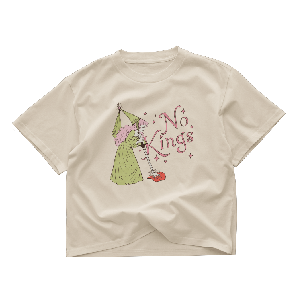 No Kings Crop Top
