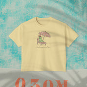 Marvelous Time Cabana Crop Top