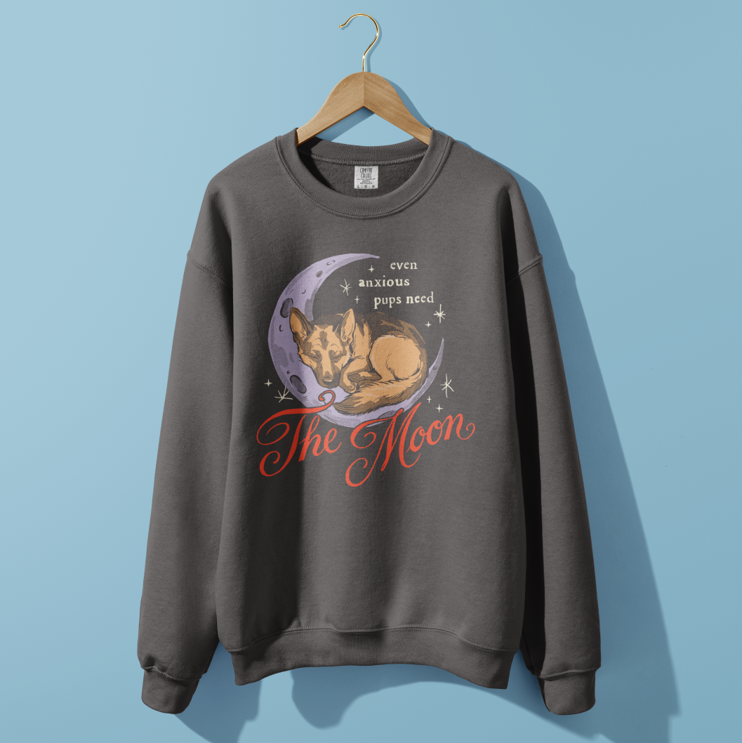 Anxious Pups Lightweight Crewneck