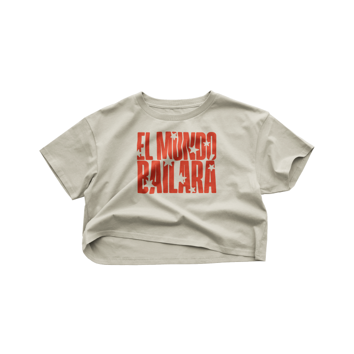 The World Will Dance Crop Top