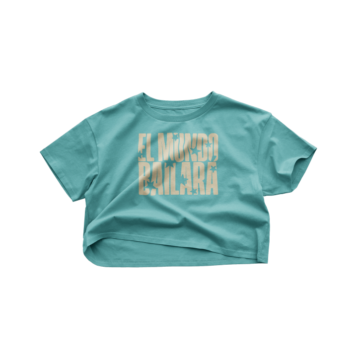 The World Will Dance Crop Top