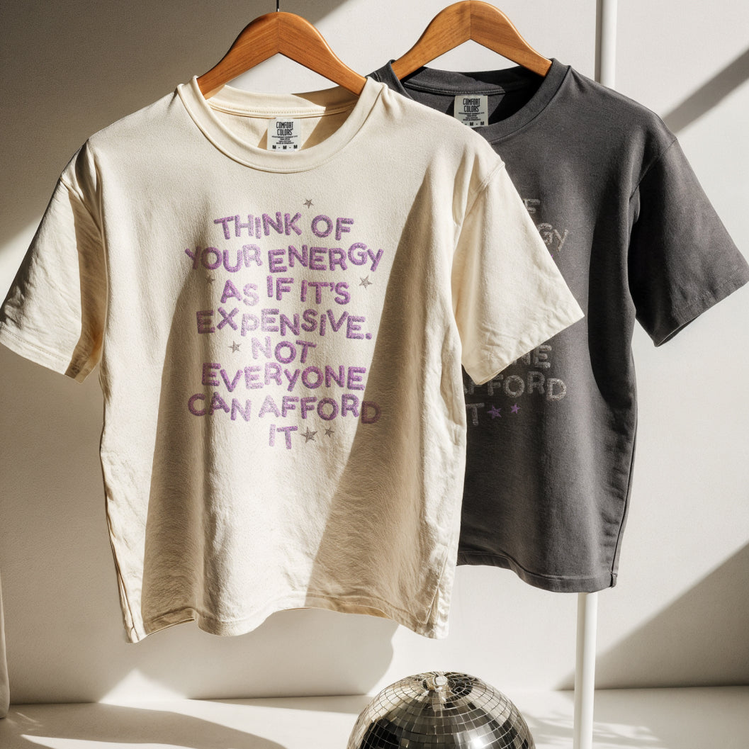 Your Energy is Expensive Crop Top
