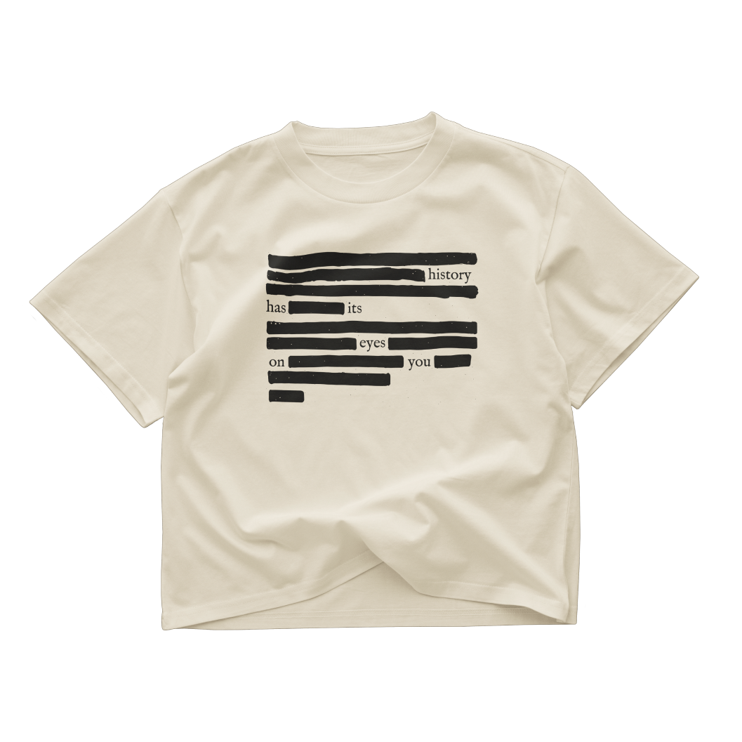 History Has Its Eyes On You Crop Top