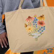 Garden Greeters Large Organic Tote Bag