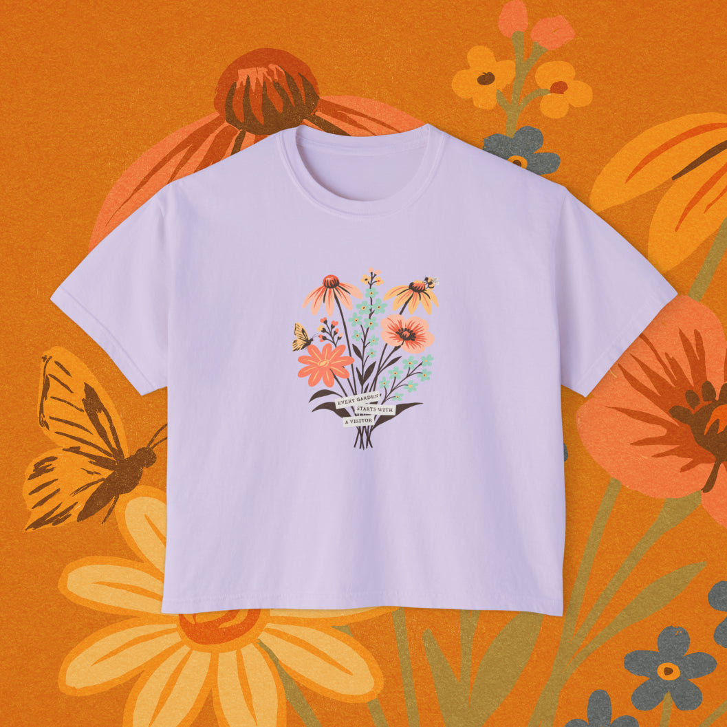 Garden Greeters Crop Top