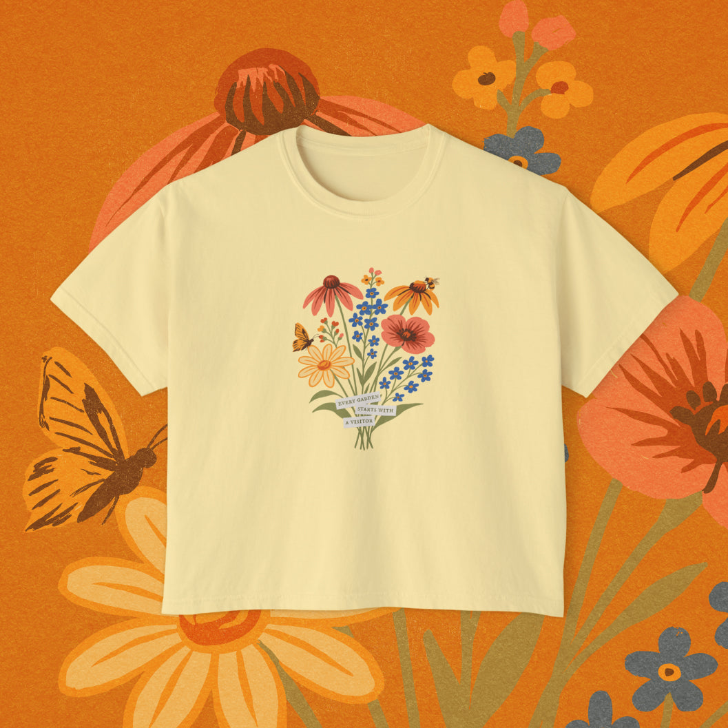 Garden Greeters Crop Top
