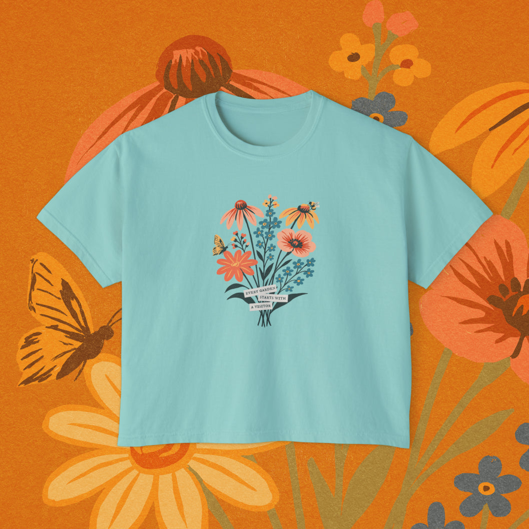 Garden Greeters Crop Top