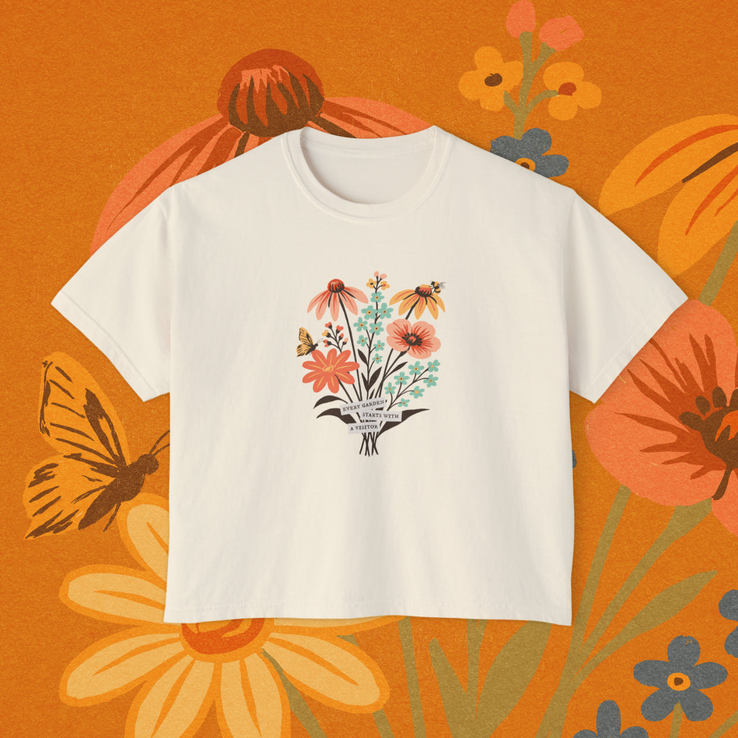 Garden Greeters Crop Top