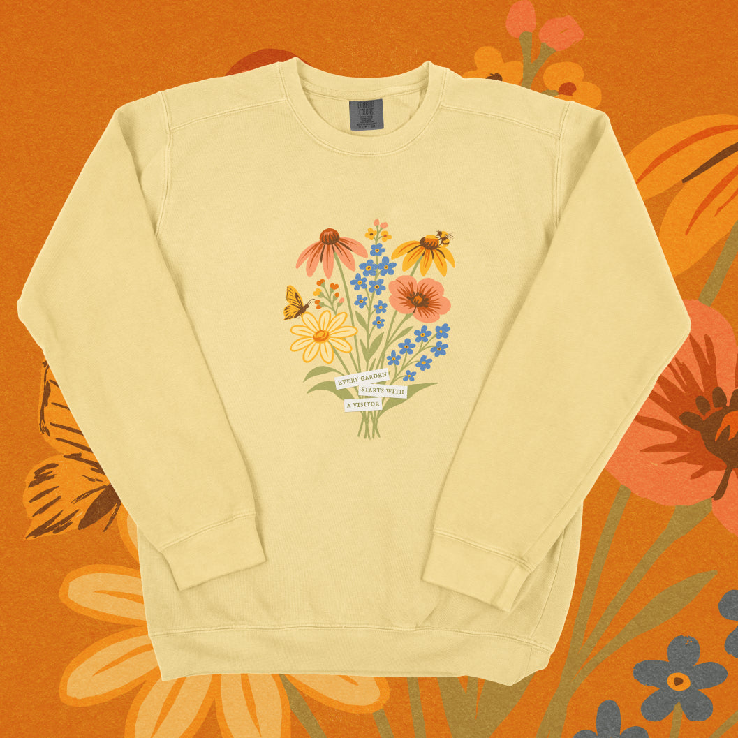 Garden Greeters Lightweight Crewneck