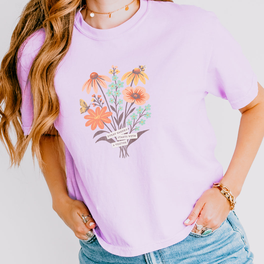 Garden Greeters Crop Top