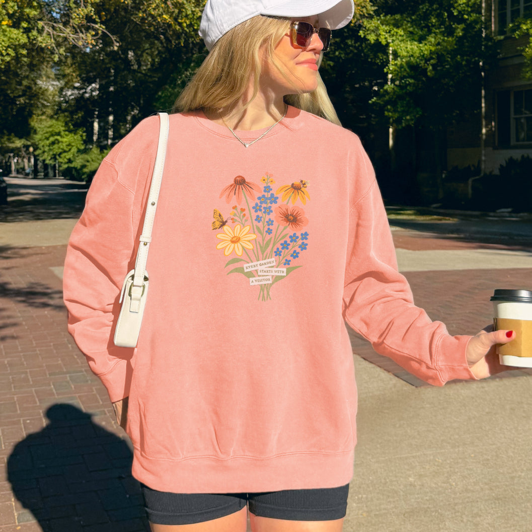 Garden Greeters Lightweight Crewneck