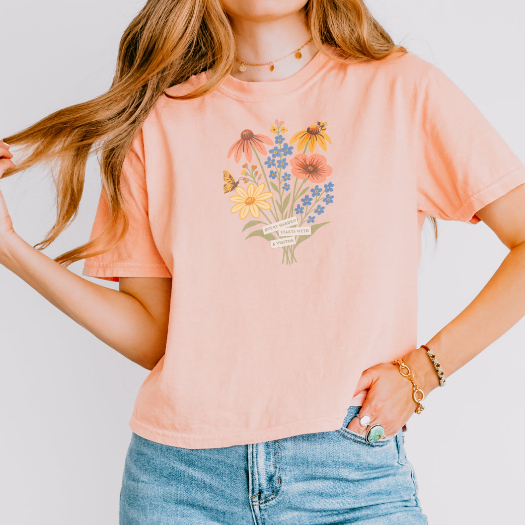 Garden Greeters Crop Top