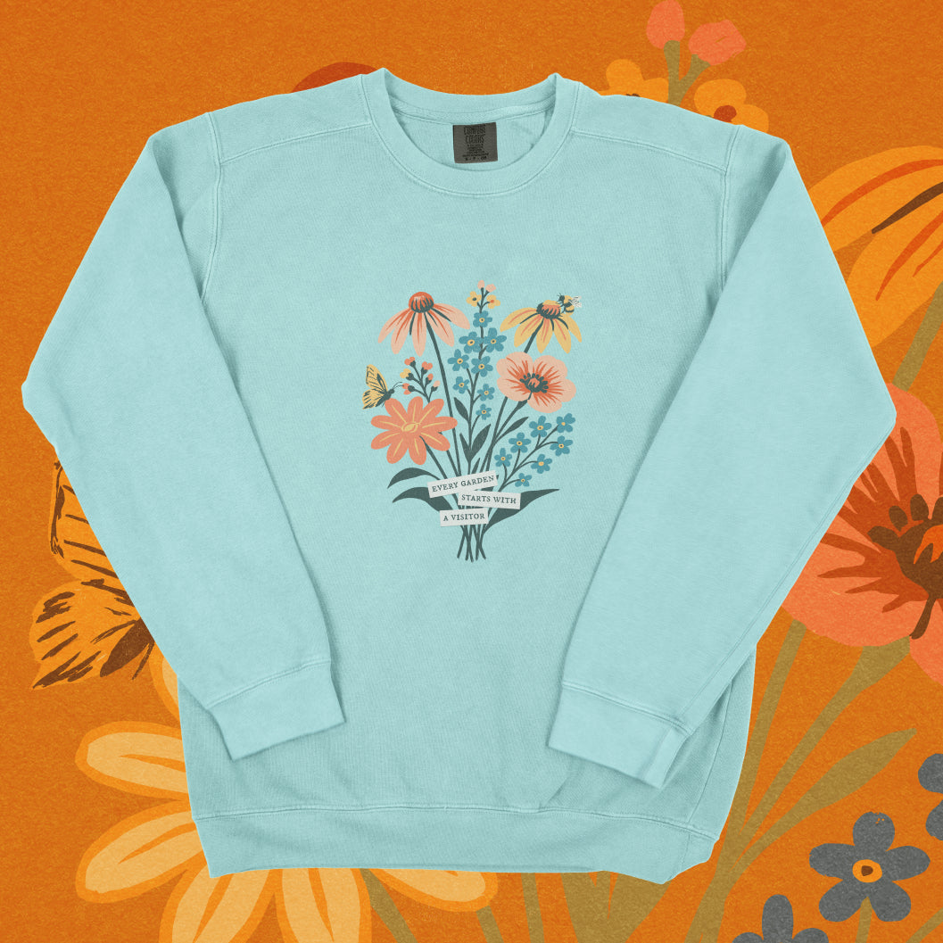 Garden Greeters Lightweight Crewneck