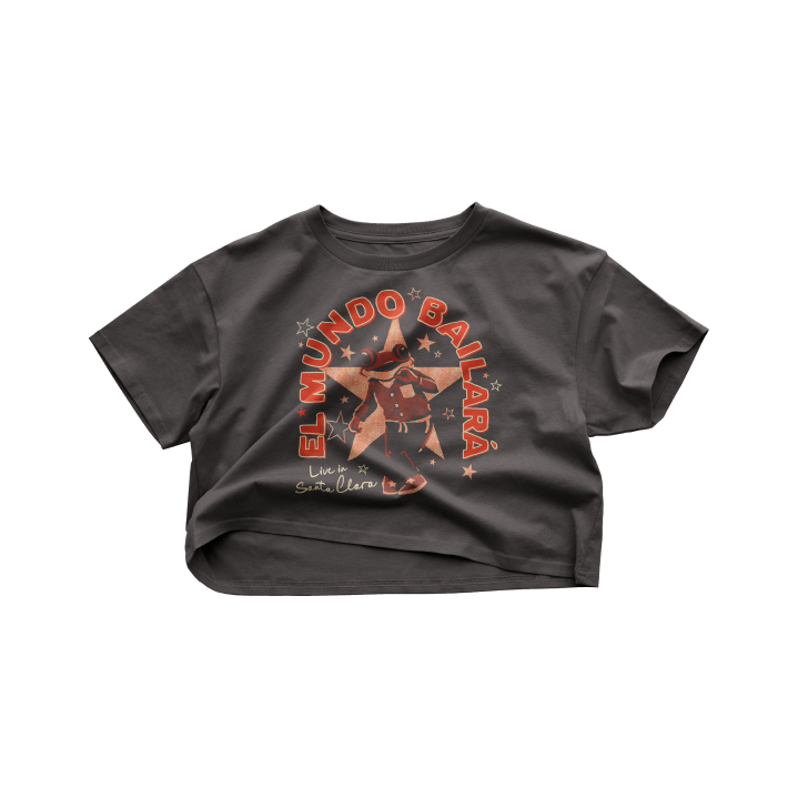 Concho The World Will Dance Crop Top