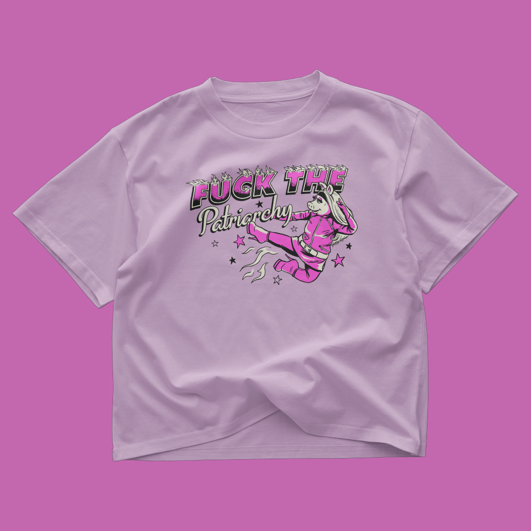 Fuck the Patriarchy Crop Top