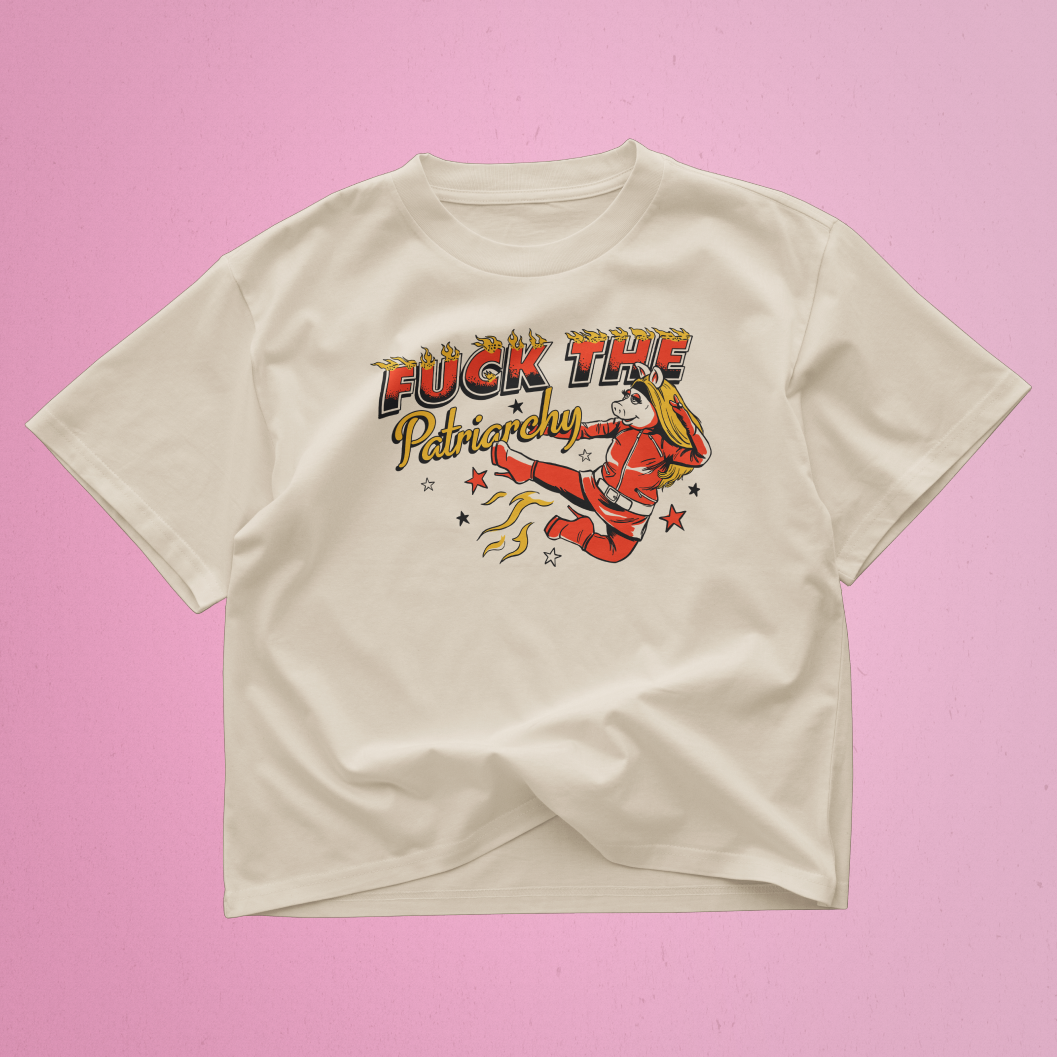 Fuck the Patriarchy Crop Top