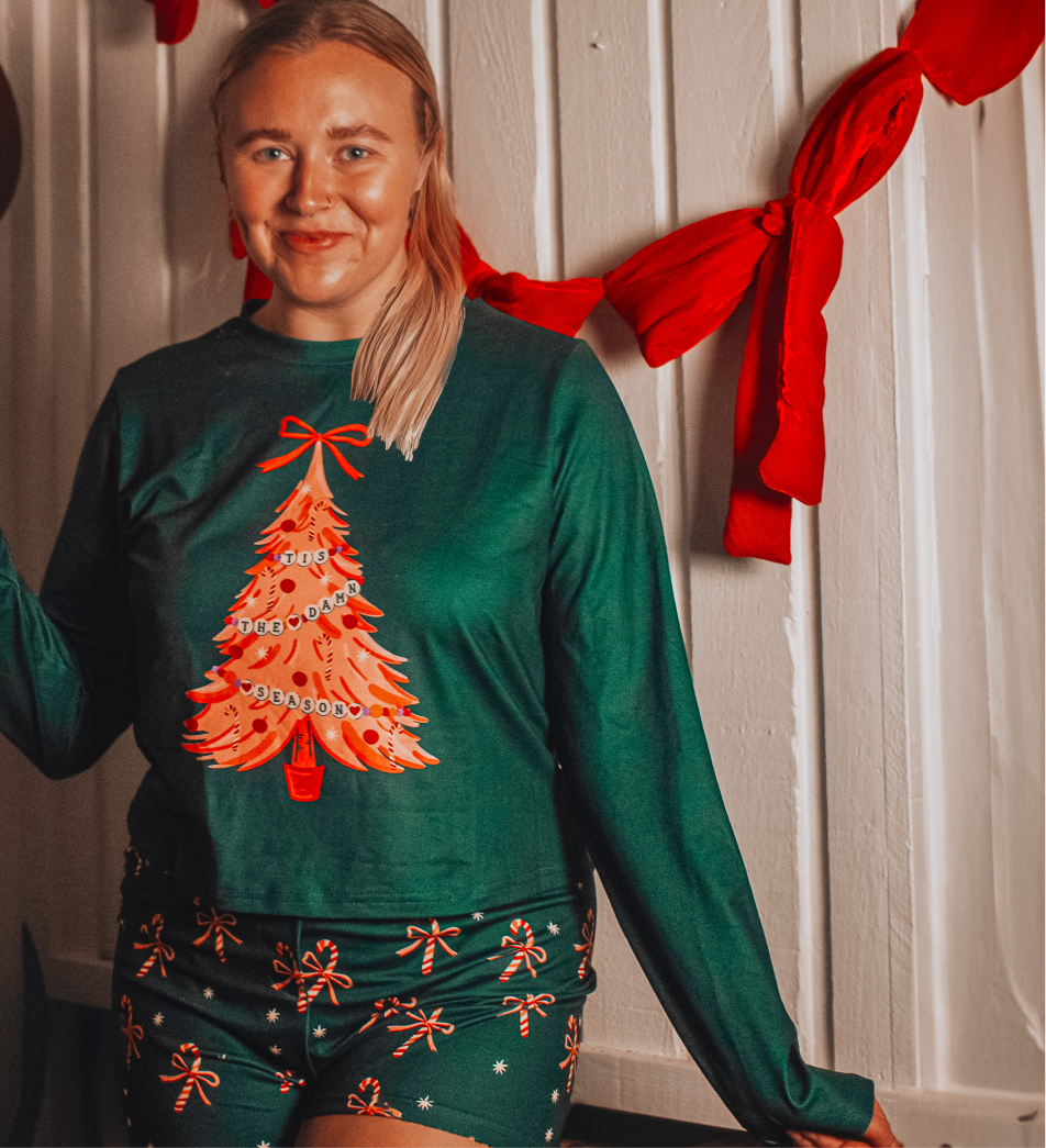 Tis the Season Shorts Pajama Set
