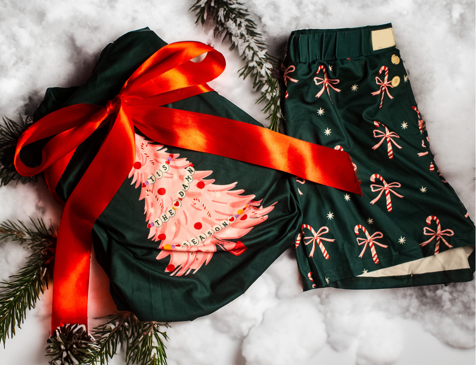 Tis the Season Shorts Pajama Set