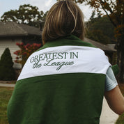 Green Game Day Classic Varsity Crewneck