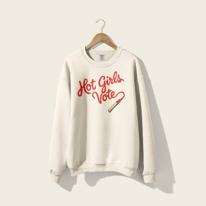 Hot Girls Vote Crewneck