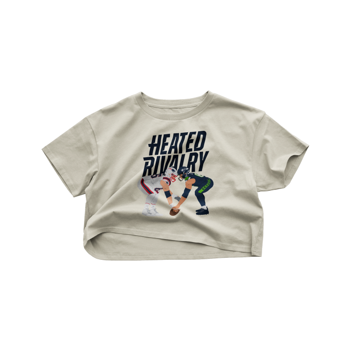 Heated Football Rivalry Crop Top