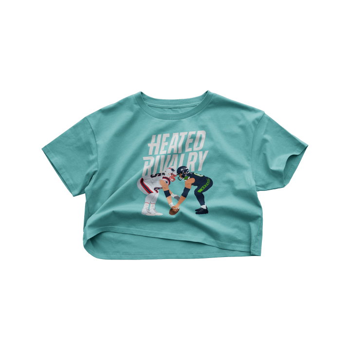 Heated Football Rivalry Crop Top
