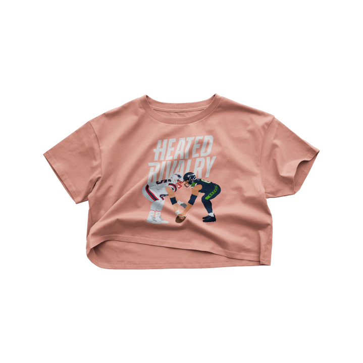 Heated Football Rivalry Crop Top