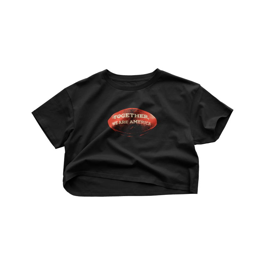 Together, We Are America Crop Top