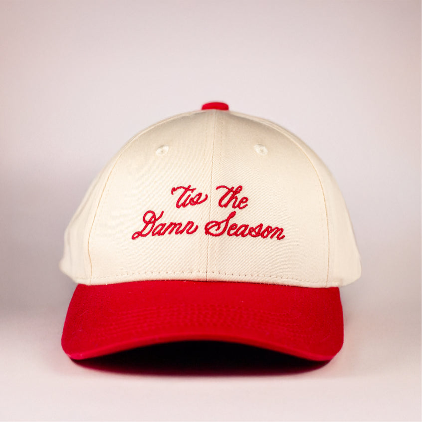 'Tis the Damn Season Red Bow Hat
