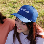 Go Sports Blue Bow Hat