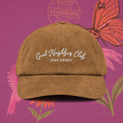 Good Neighbors Club Corduroy Hat